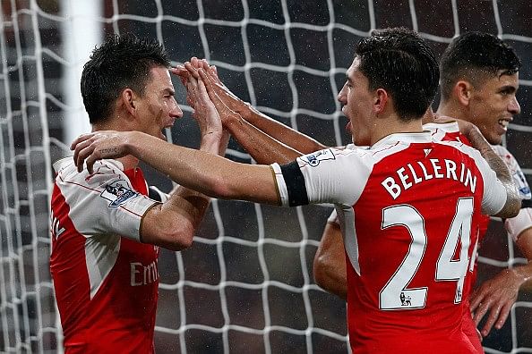 Hector Bellerin Laurent Koscielny